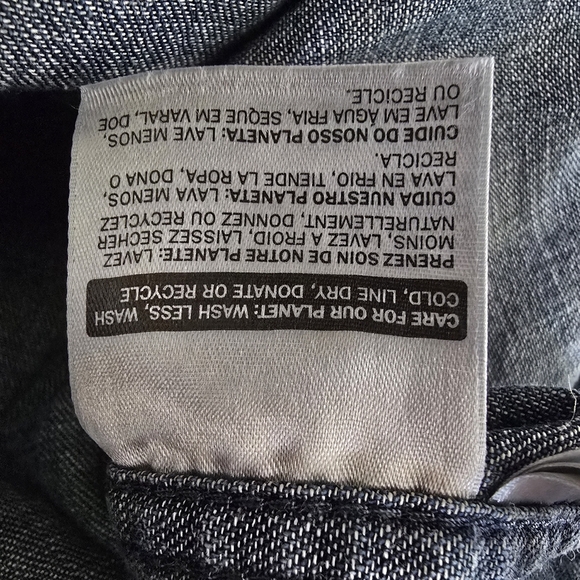 Levi’s Denim Western Shirt Men’s large - Picture 7 of 10